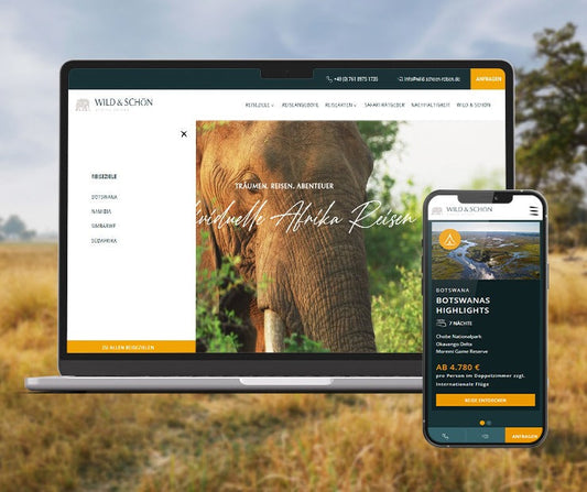 tp werbeagentur - B2C Website